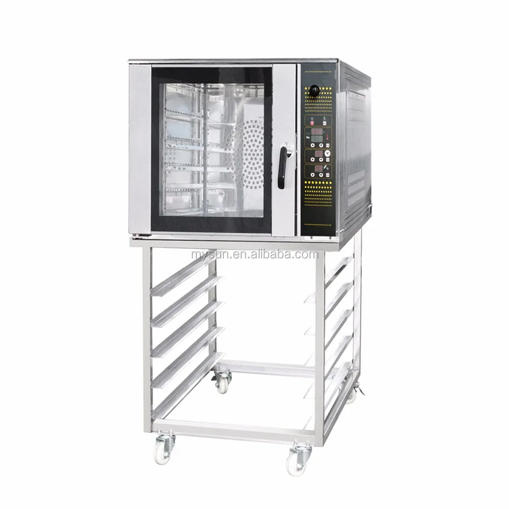 
bakery baking electric gas convection oven with steamer 