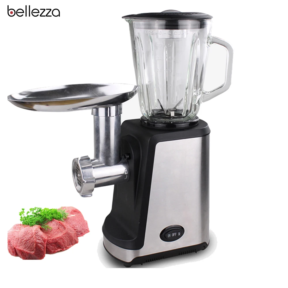 3 in 1 innovative Multi-function blender combine meat grinder and slow juicer