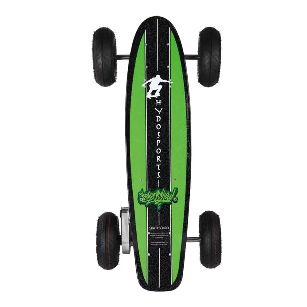 2024 2000 Watt 45Km Belt Drive Electric Skateboard With Led Lights