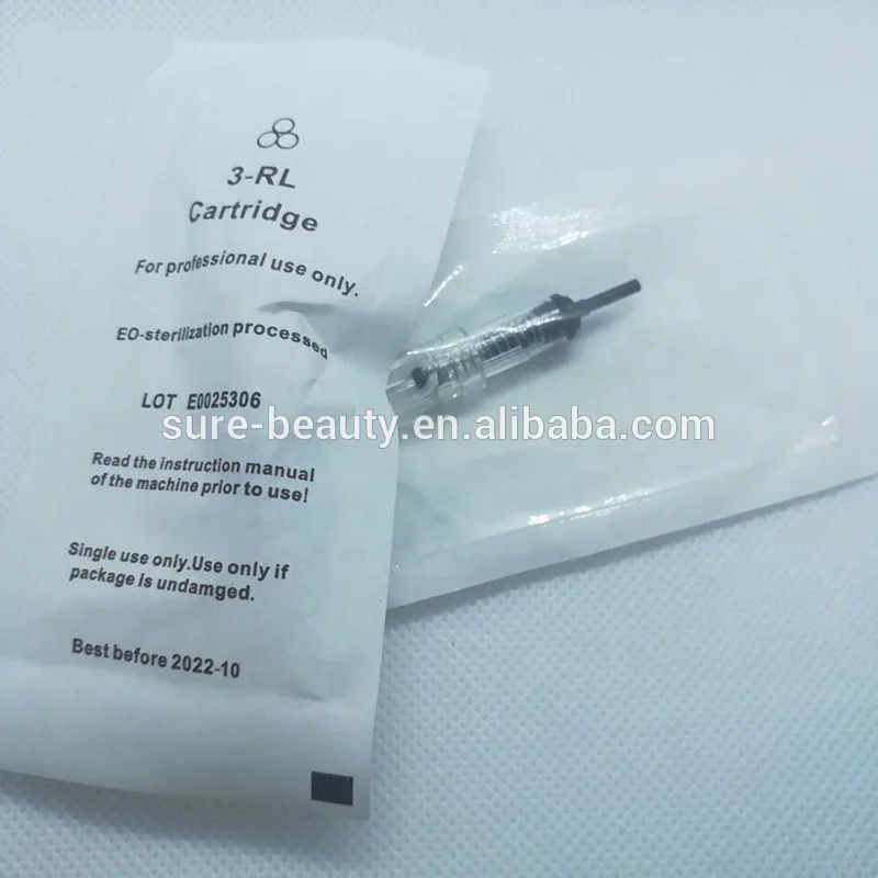 Disposable Safety Rubber Spring Medical Permanent Makeup Tattoo Microblading Cartridge Easy Click Tattoo Needles