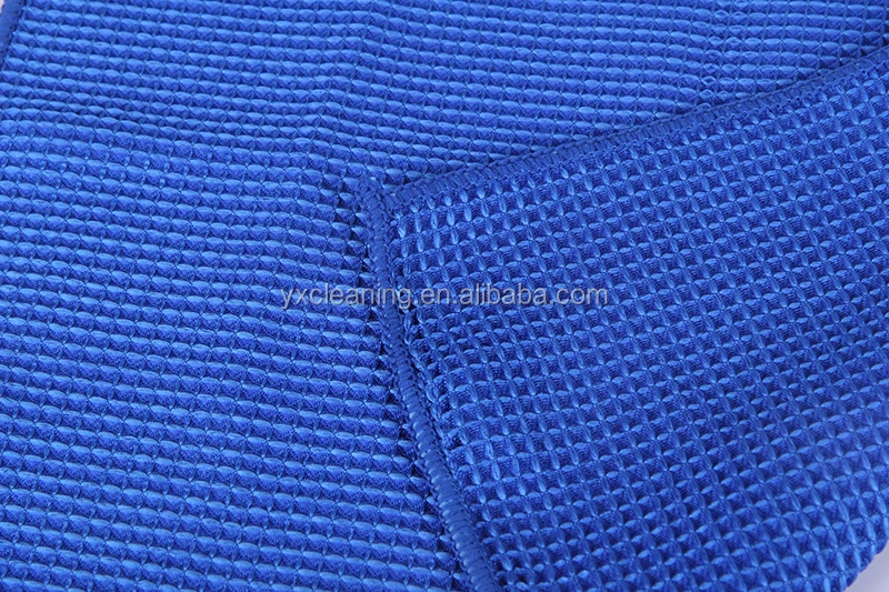 Waffle weave 450gsm microfiber kitchen cleaning cloth