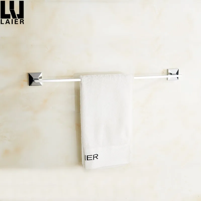 
2017 Laier Sanitary New Style Brass Chrome Plated Decorative Modern Heater Bath Towel Rail Holder For Hotel Building 