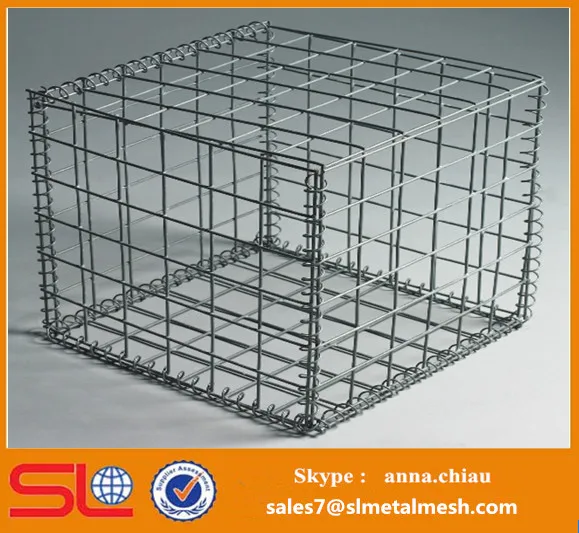 Galfan 2x1x1m Коробчатые габионы покрытие Цинк