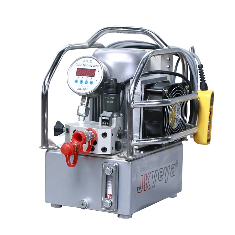 One button design digital hydraulic pump