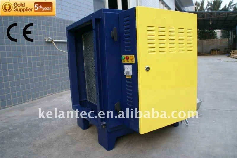 Smart Electronic Catering Fume Filter in Commercial Kitchen