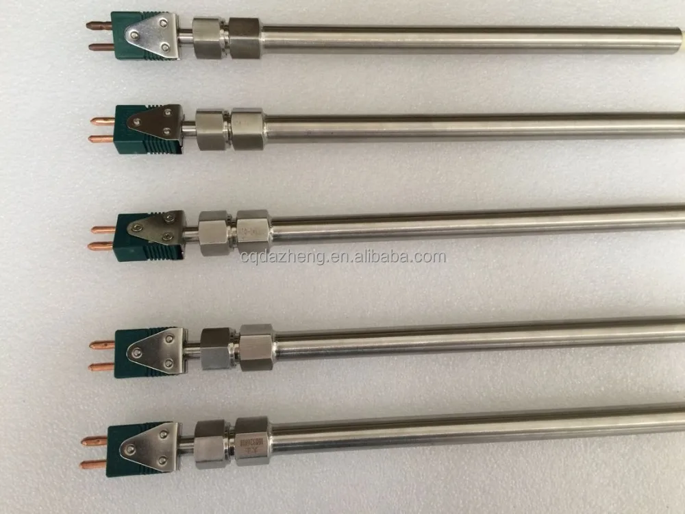 S type Platinum, Rhodium thermocouple with corundum protection tube