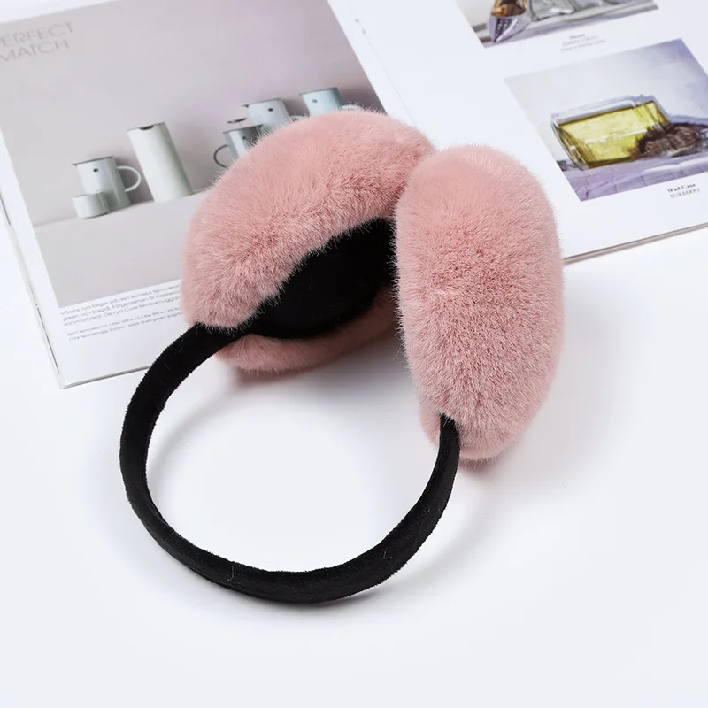 
Earmuff Set Girls Fresh Lovely Mori Girl Soft Sister Sweet Ear Bag Warm Earmuffs Girls Winter Earmuffs 