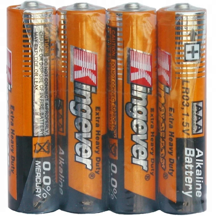 1.5v hot sale aaa size am4 lr03 no.7 alkaline battery