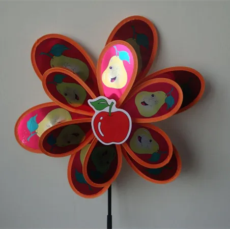 Different kinds of fruits on windmill for Kid Toy