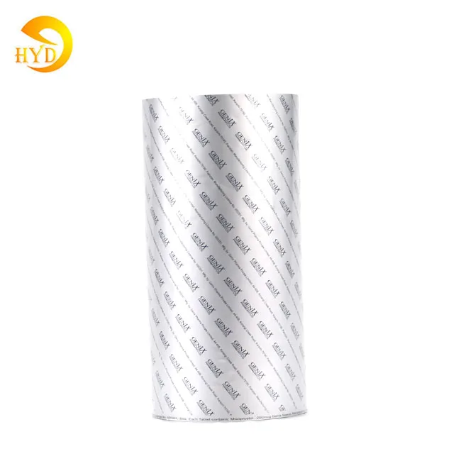 medicine  pack roll  aluminum foil capsule tablet blister packing machine