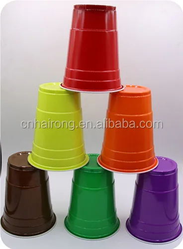 
16oz Disposable Plastic Purple Cup Party Cup 