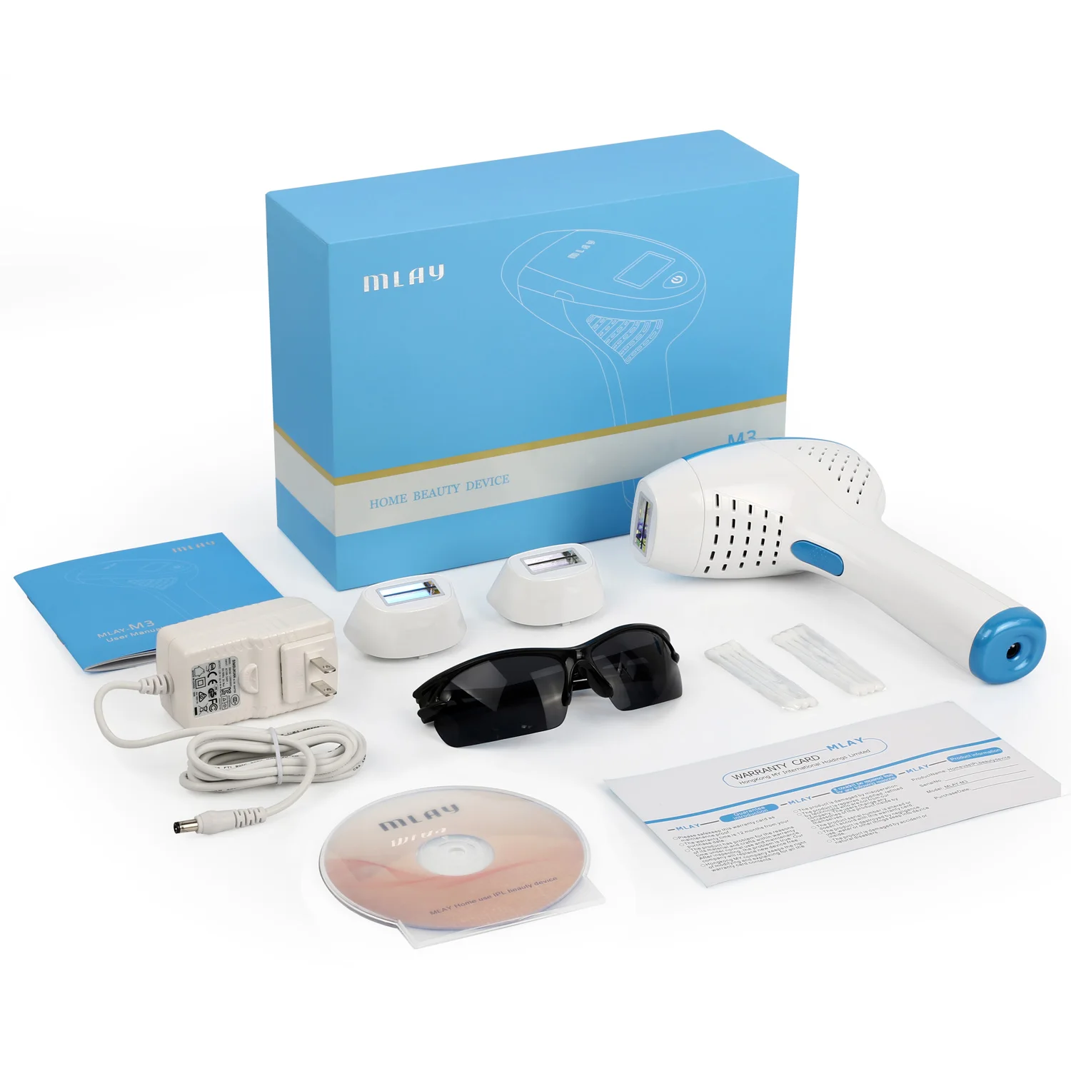 MLAY new as seen on TV at home permanent IPL hair removal device epilator