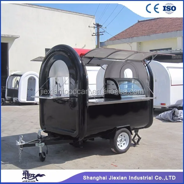 JX-FR220B New Design mobile small food trailer for sale