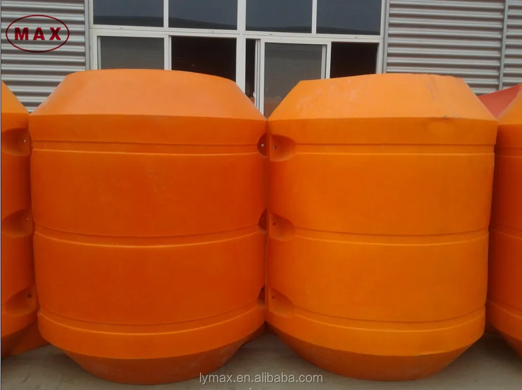 Polyurethane foal filled floater, plastic used pontoon floats for boats