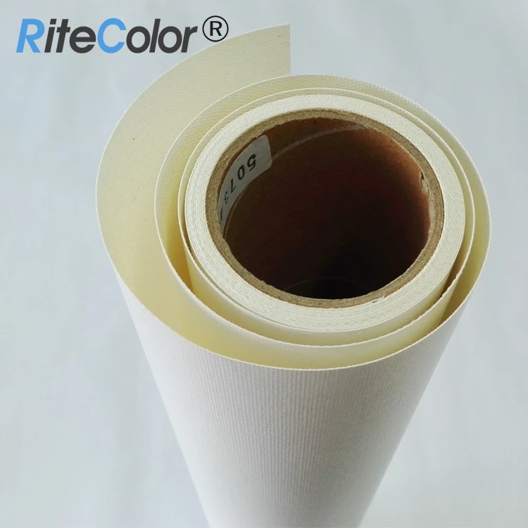 1.52m Large Format Eco Solvent Glossy Canvas Roll 380gsm for Inkjet Printing