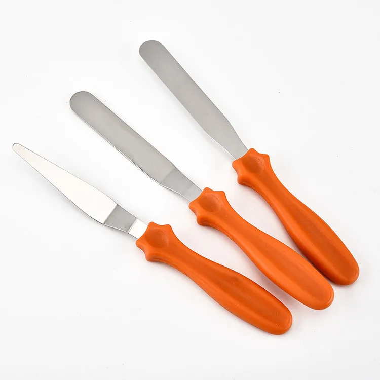 Set of 3 Stainless Steel Variety Icing Spatula