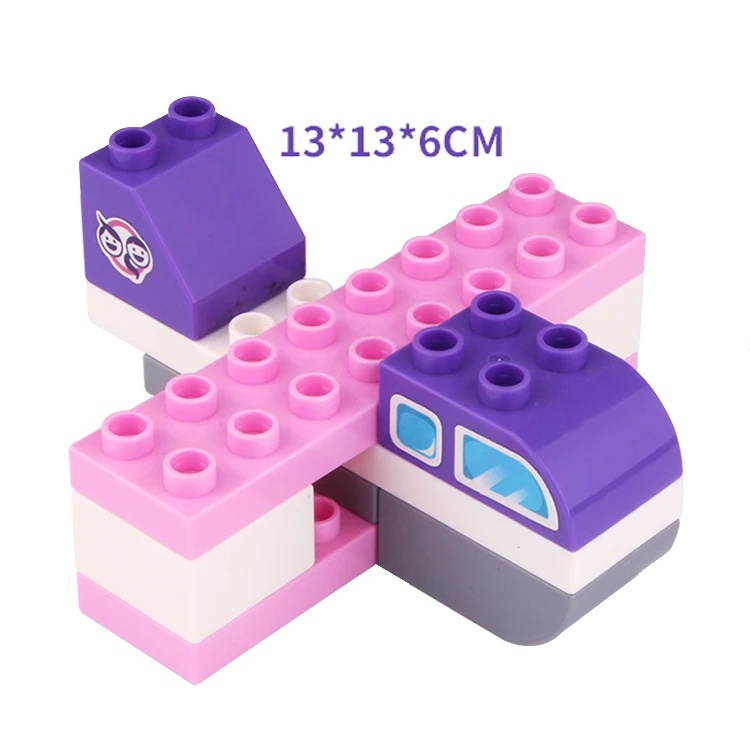 Classic Big Building Blocks Set Compatible with All Major Brands STEM Large Bricks Toys DIY Engineering Gifts for Kids Toddlers