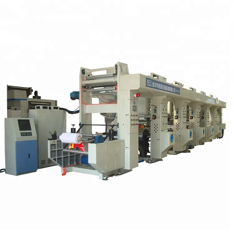 
SCM rotogravure printing machine 4 color pet printing machine paper printing machine price 