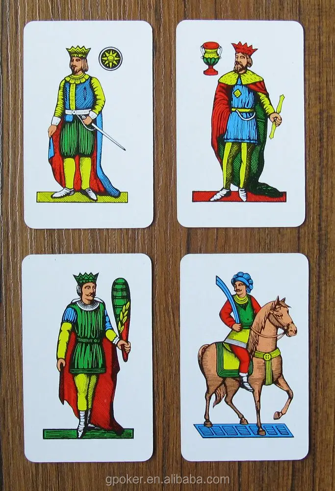 ITALY STYLE mini poker SMALL SIZE 40 CARDS PAPER PLAYING CARDS