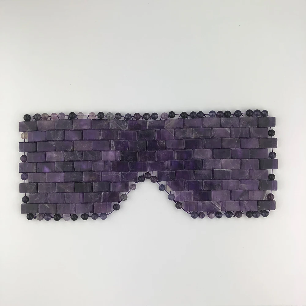 Natural Jade Sleep Mask & Blindfold,Natural Jade Eye Mask,Anti-Aging Hot or Cold Therapy Eye Mask Which is Soomthing Cooling