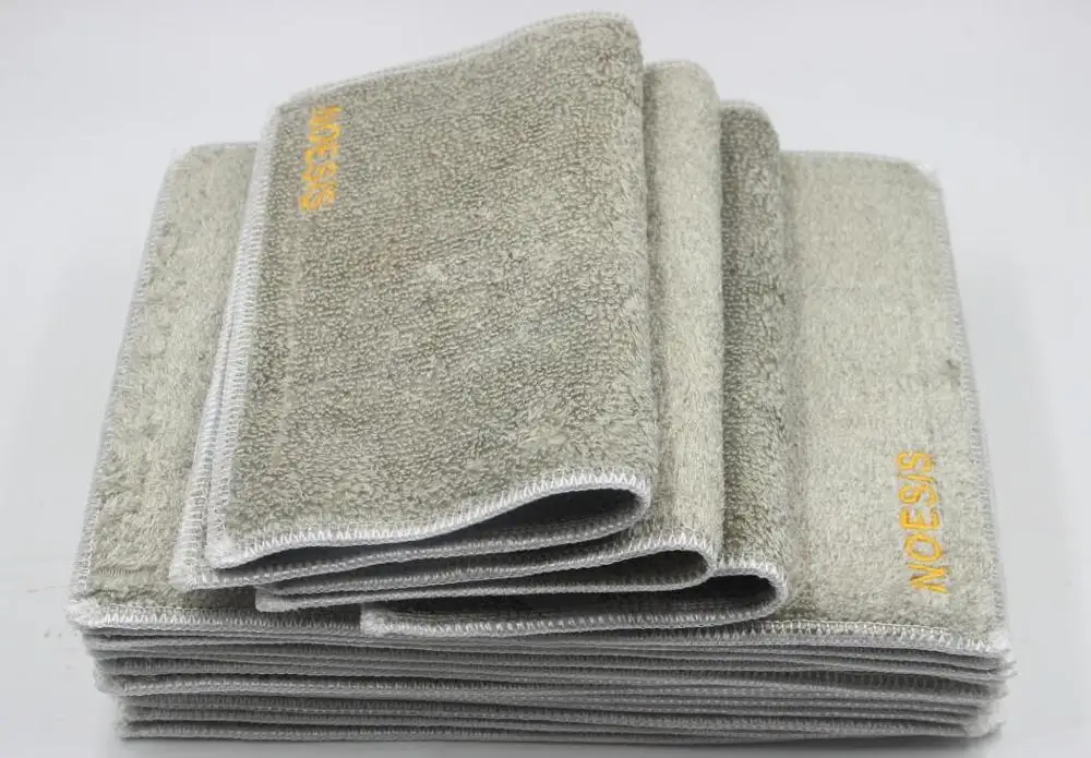 Colorful Different Types Kitchen Accessories Bamboo Fiber Dish Cleaning Wipe Cloths