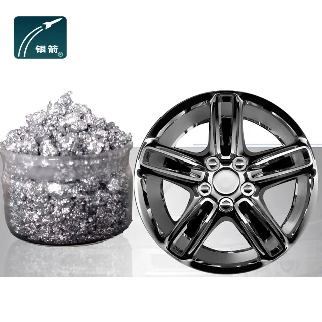 
Chrome mirror effect vacuum metallized pigment for plastic coating 