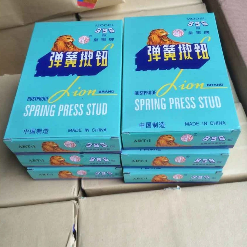 Wholesale garment accessory hand sewing metal snap button