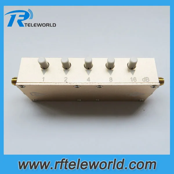 30db SMA переменной Ступенчатый аттенюатор Keypress Ступенчатый аттенюатор 50ohm