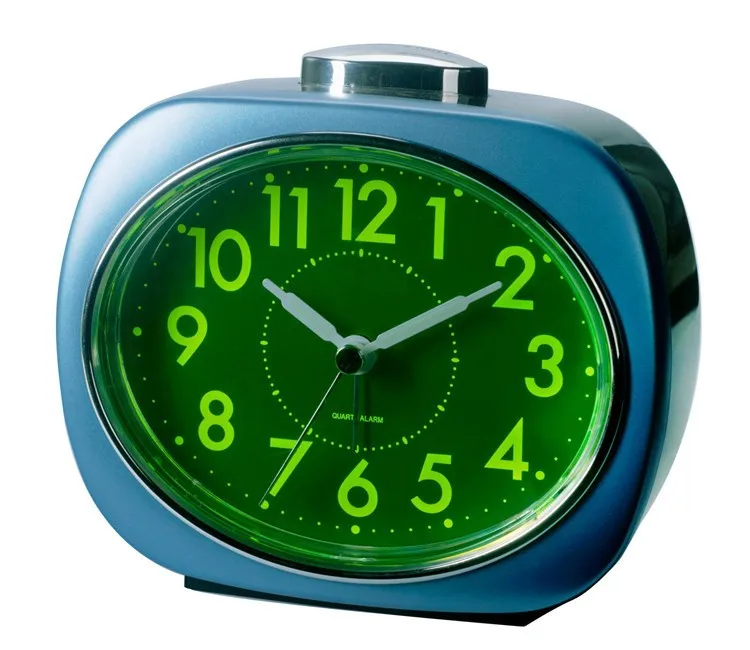 touch light snooze light silent table clock luminous dial alarm clock