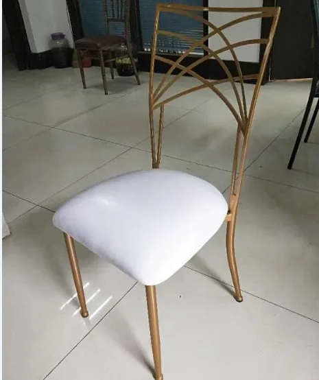 Chameleon chair made of iron stainless steel aluminum fro event party rental furniture