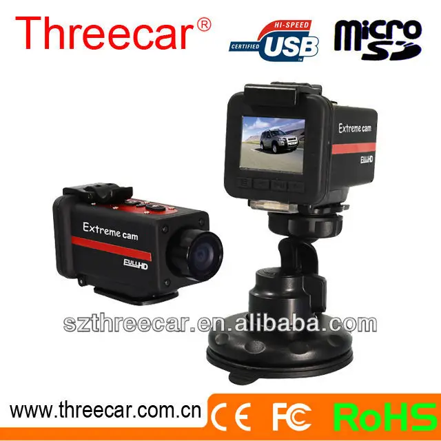 шлем спортивных камеры/мини-hd д. в. водонепроницаемый подводный цифровая видеокамера