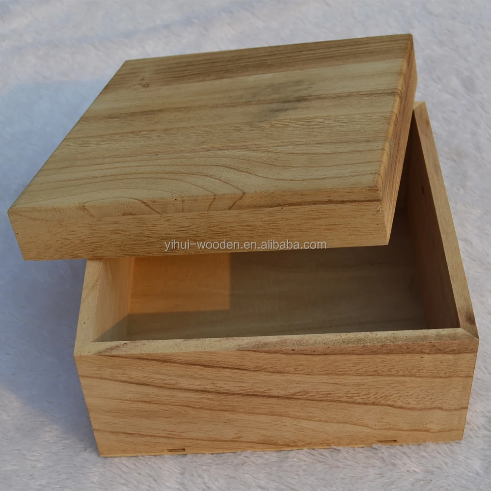wood storage box, wood packing box, toy storage box