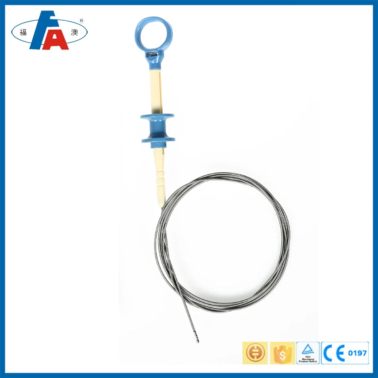 flexible disposable endoscopic biopsy punch forceps with needle plastic cover
