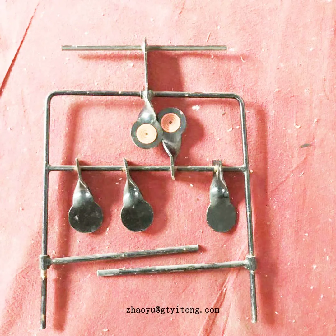 Shooting targets Walking steel targets for practice HT-ST15 air gun shooting target auto resetting