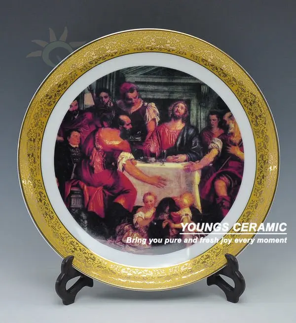 Famous Ceramic decorative plate crafts