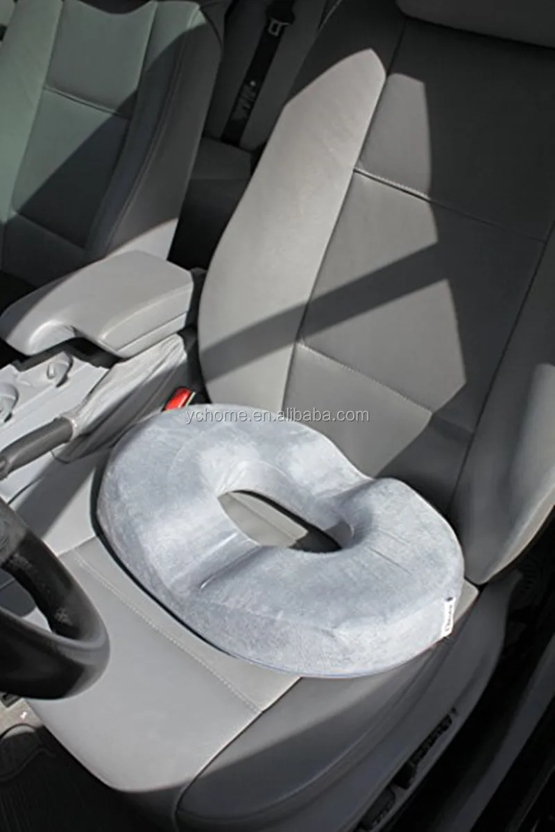 Coccyx Orthopedic Comfort Donut Cushion for Hemorrhoids Memory Foam Donut Seat Cushion