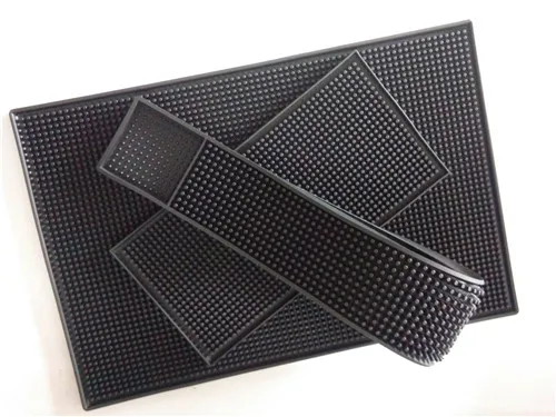 New Product Ideas 2024 Bar Accessories Bar Supplies Custom Shape/ LOGO/Size for Bar Mat , PVC Bar Mat Rubber beer mat