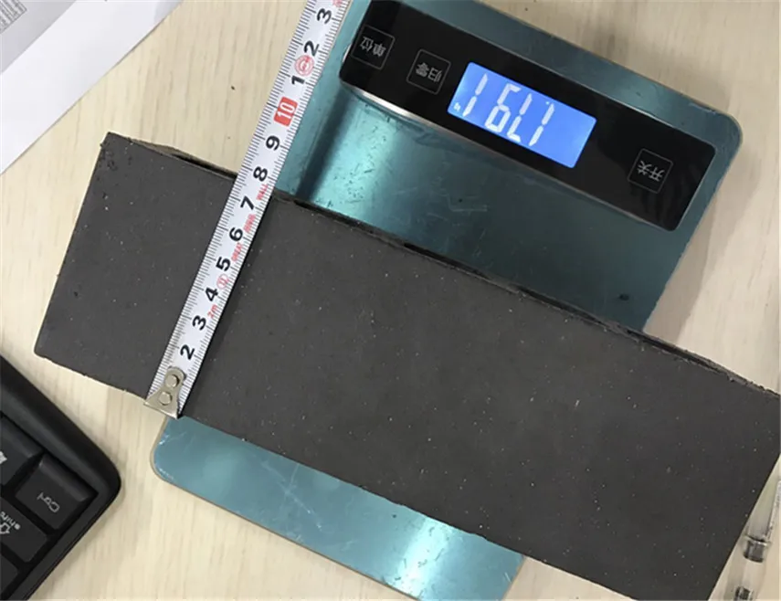 Black construction hollow building brick for loading bearing house building with size 230x75x70mm