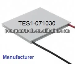 стандартных термоэлектрических холодных частях пельтье модуль