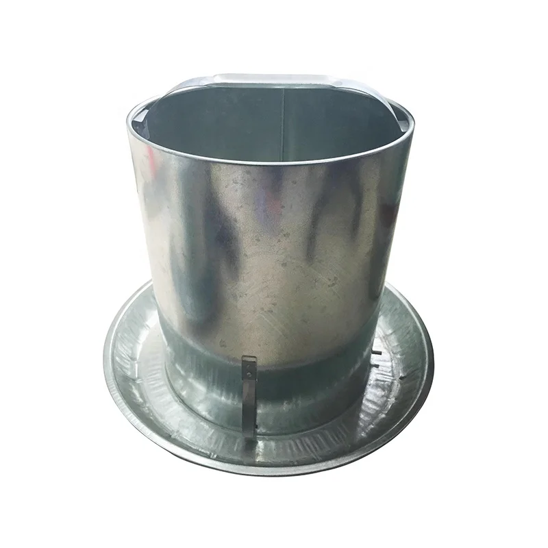 5 gallon Metal Double Wall Poultry Drinke chicken waterer Feeder and Water Drinker for Poultry