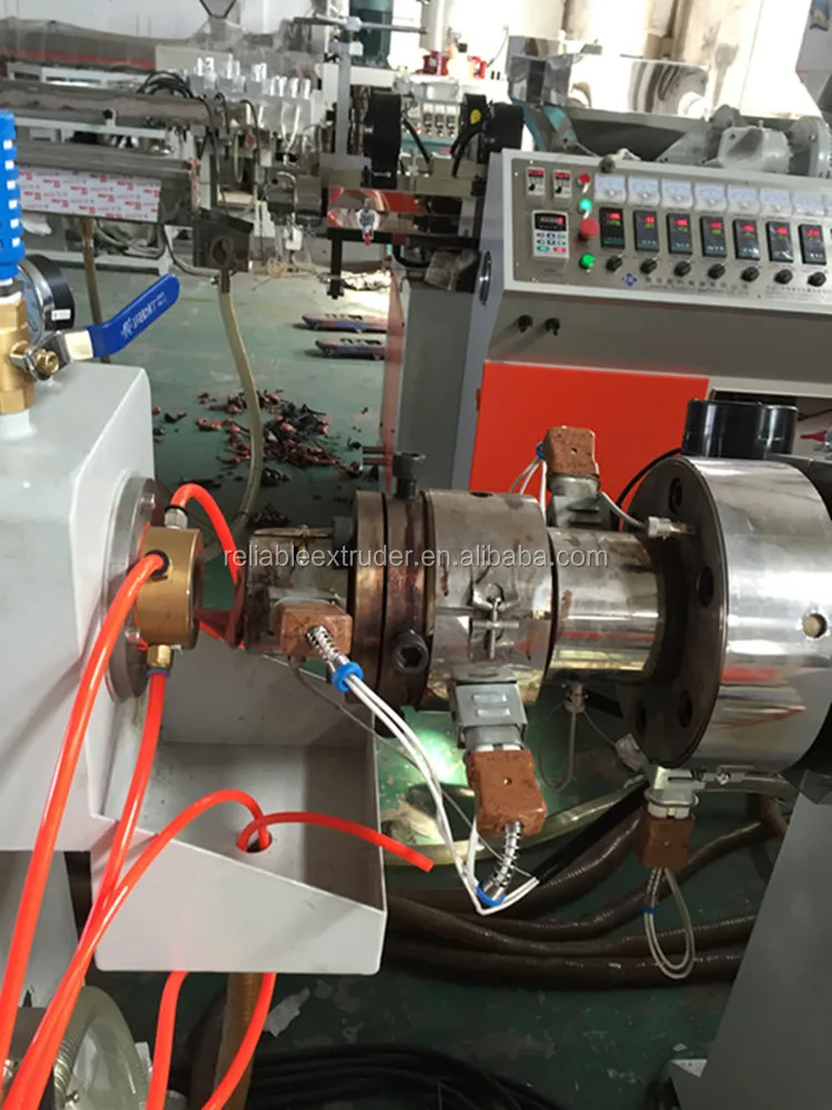 Guangzhou factory ABS PA PS PP PE Pipe Tube Extrusion Production line