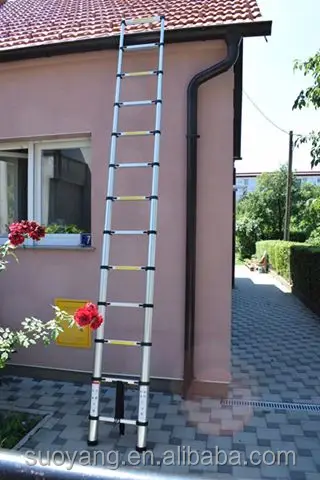 NEW SOFT CLOSE EN131-6 Telescopic ladder,Multipurpose Aluminium Folding Ladder ,magic ladder