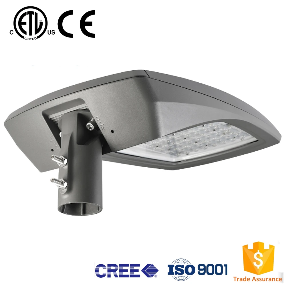 IP66 IK08 AC120-277v ETL CE CB ROHS certificate 180w LED street light
