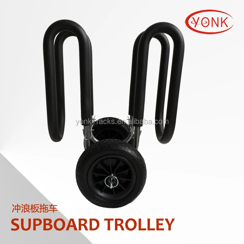 YONK Aluminum SUP surfboard trolley Stand up paddleboard cart canoe kayak beach cart