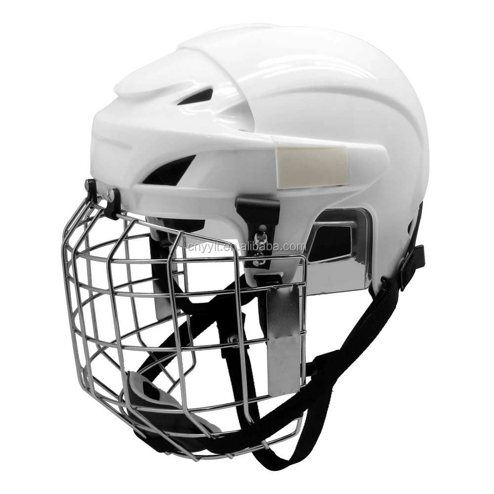 plastic baseball with facemask helmet