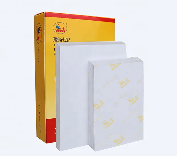 Factory Price Single Sided PET High Glossy Inkjet Photo Paper 230gsm A4 Waterproof