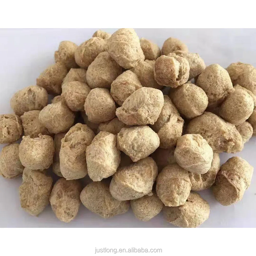
High quality non-gmo Textured Vegetable Protein ,Protein content can be 50%~70% 