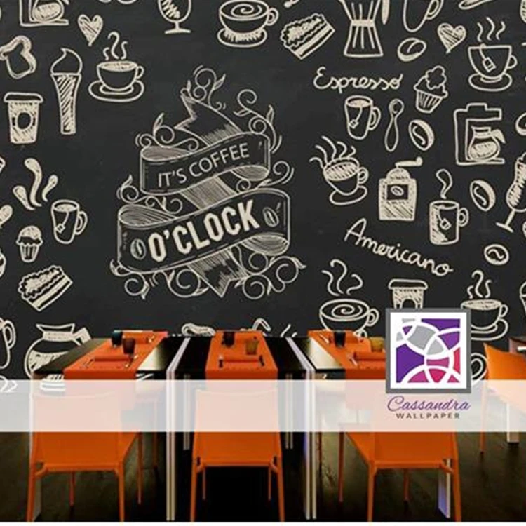  Пользовательская УФ печать Графический дизайн офисные обои магазин обоев Холст плакат 3D