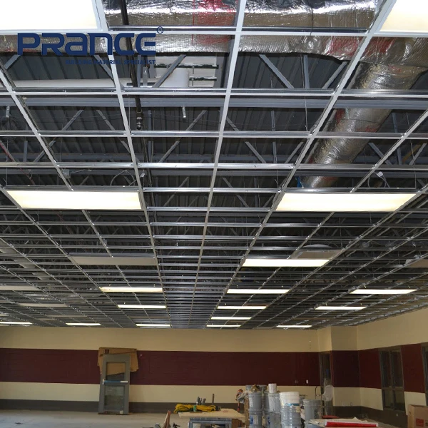 
T bar aluminum suspended ceiling grid 