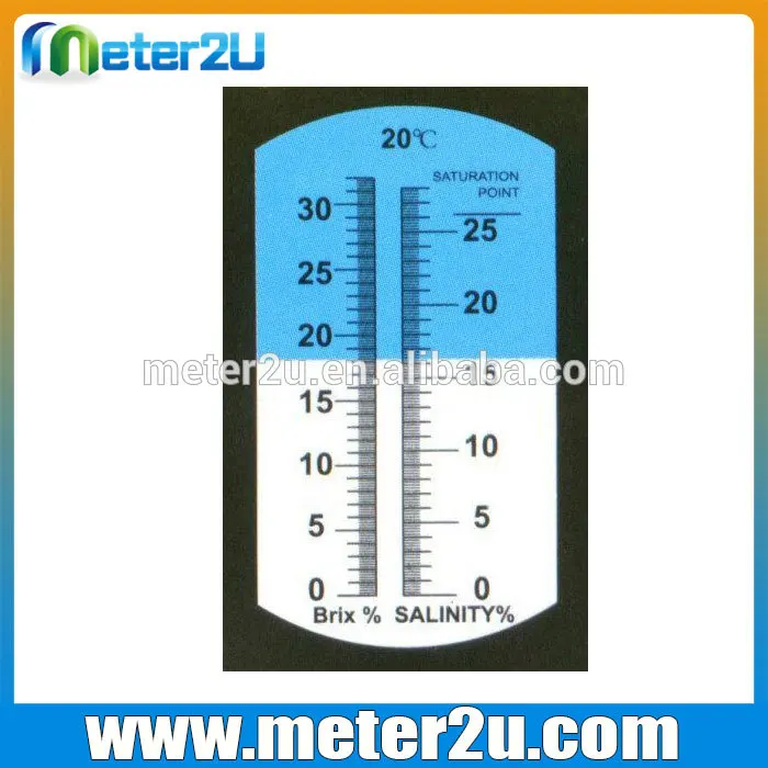 Salinity Refractometer how to calculate salinity seawater